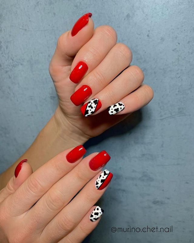 Манікюр на Новий рік 2021: 50 красивих ідей нігтів у фото - фото 439402