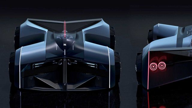 Бетмену б сподобалося: у Nissan показали, як може виглядати GT-R через 30 років - фото 439625