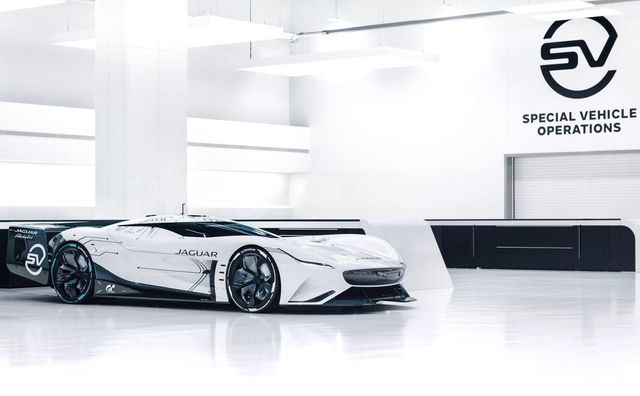 Jaguar показав новий віртуальний гіперкар Vision GT SV: до 'сотні' за 1,65 секунди - фото 439647