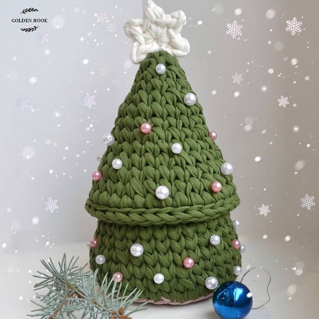 Яскраві ялинки, зроблені своїми руками - фото 440375