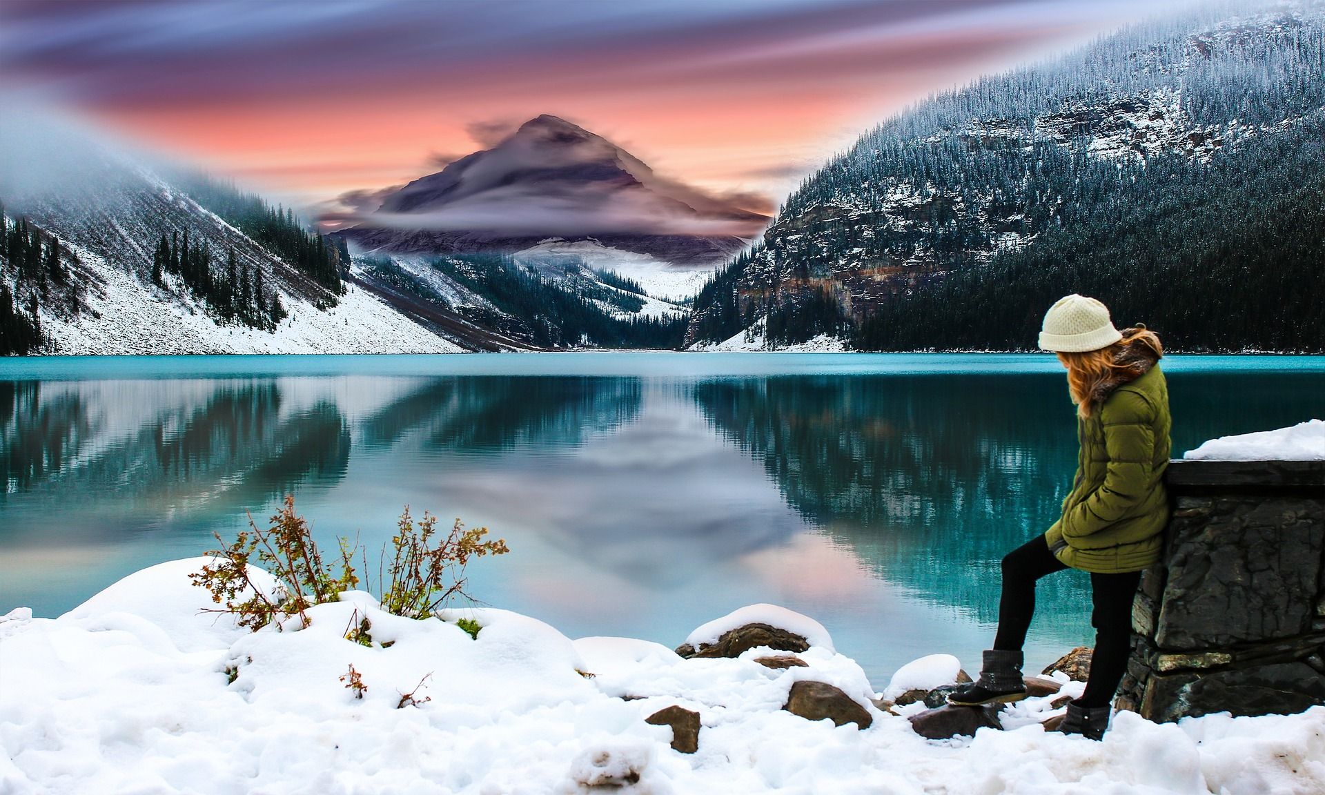 Катання на ковзанах посеред озера: красиве відео з Колорадо