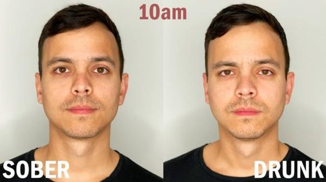 Хлопці пили алкоголь 12 годин поспіль і показали, як змінилася їхня зовнішність: фото - фото 440951
