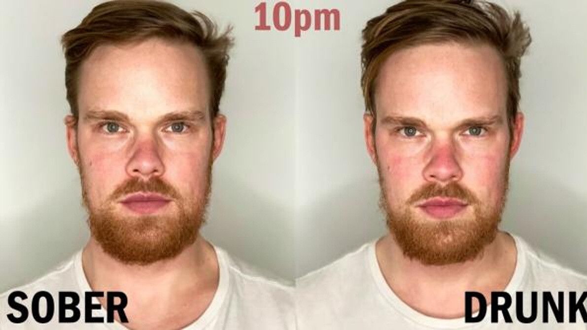 Хлопці пили алкоголь 12 годин поспіль і показали, як змінилася їхня зовнішність: фото - фото 1