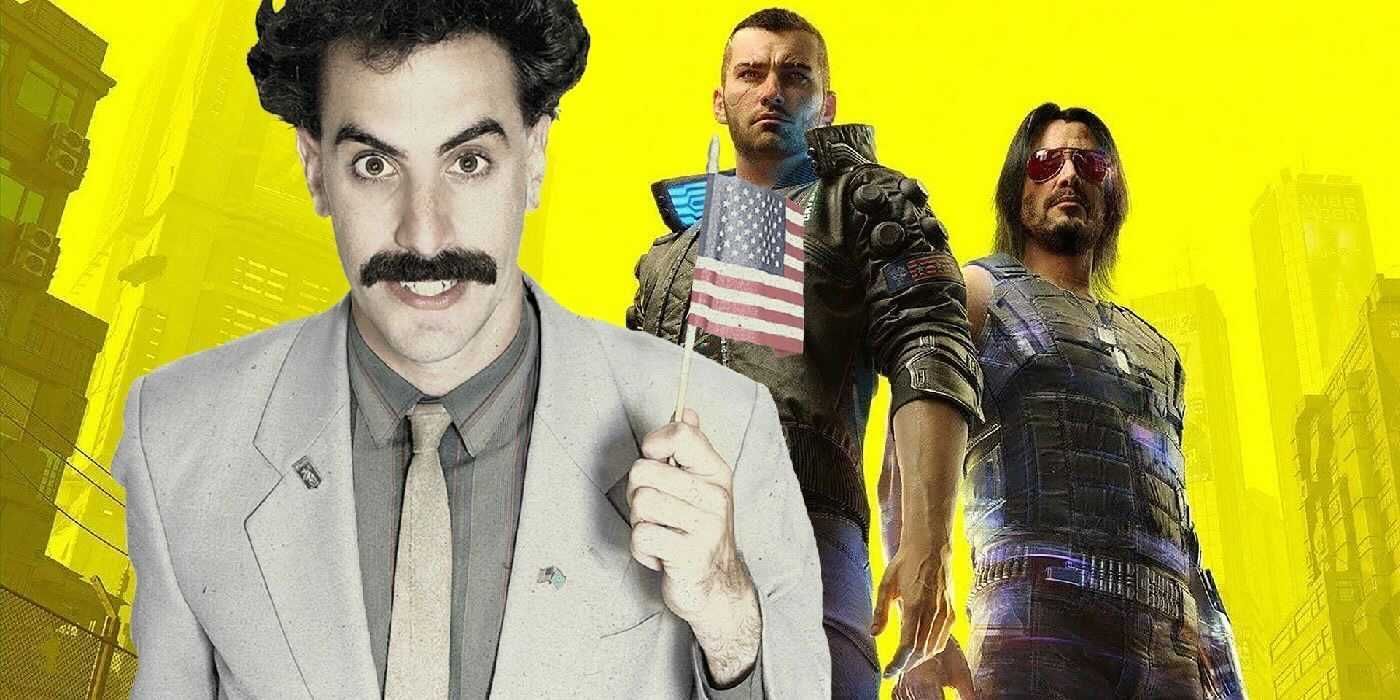 Якби Борат був героєм Cyberpunk 2077: кумедне відео