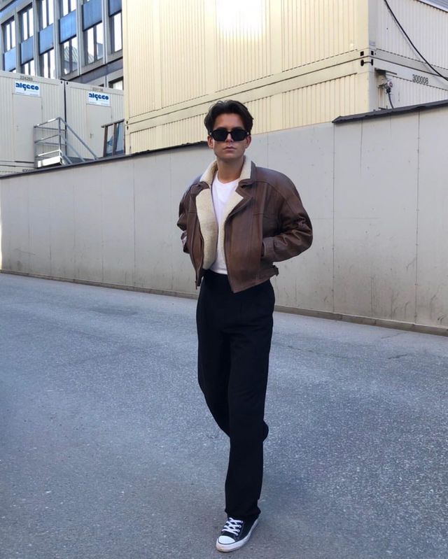 Як і з чим носити дублянку: 10 найкращих чоловічих образів (ідеї у фото) - фото 441927