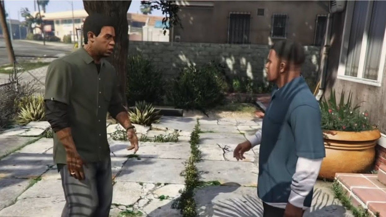 Сцена з GTA V, де Ламар тролить Франкліна, стала новим мемом: відео