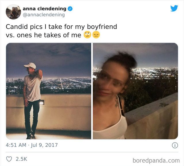 Як фотографують хлопці та дівчата: епічні порівняння, які змусять сміятись - фото 442253