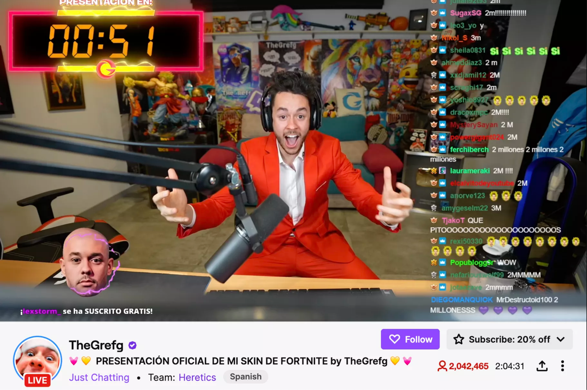 Стрімер Fortnite зібрав понад 2 мільйони глядачів, чим побив рекорд Twitch - фото 442847
