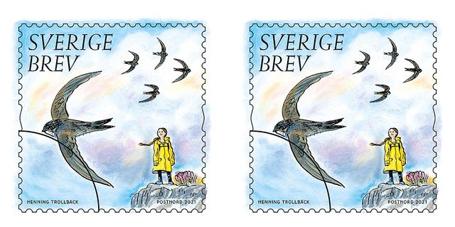 У Швеції вийде марка з Гретою Тунберг: фото - фото 442855