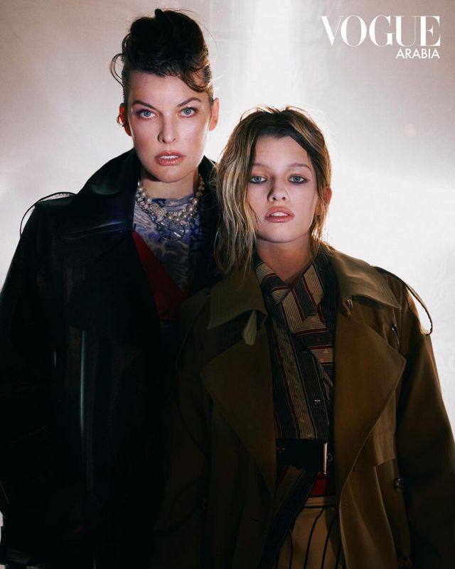 13-річна дочка Міли Йовович дебютувала на сторінках Vogue - фото 442898