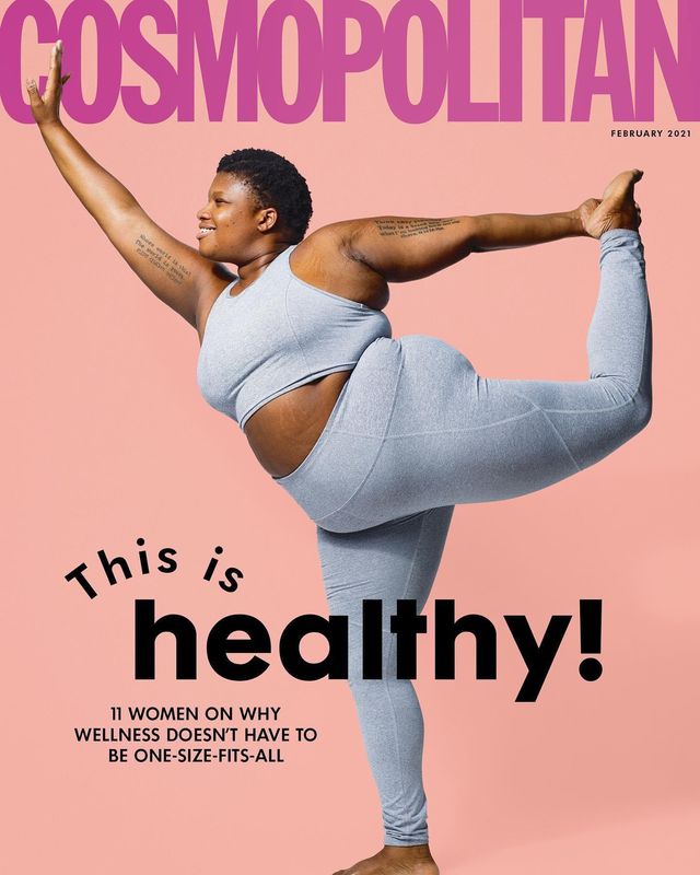 'Просто схудніть': британський ведучий розкритикував обкладинку Cosmo з моделлю plus-size - фото 443144