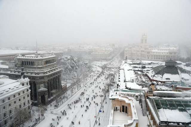 В Іспанії підрахували збитки через аномальний снігопад: фото - фото 443670