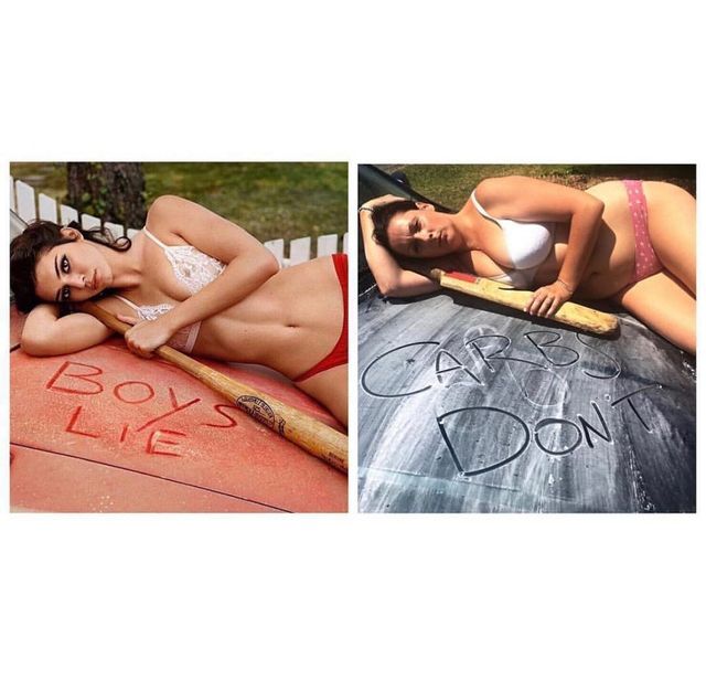 Моделі vs звичайна жінка: комедіантка відтворює ефектні фото зірок (18+) - фото 443721