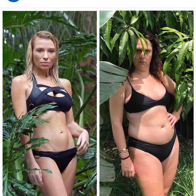 Моделі vs звичайна жінка: комедіантка відтворює ефектні фото зірок (18+) - фото 443728