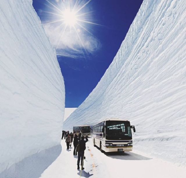 Як виглядає найзасніженіша траса у світі зі сніговим покривом товщиною у 6-поверхівку - фото 443785