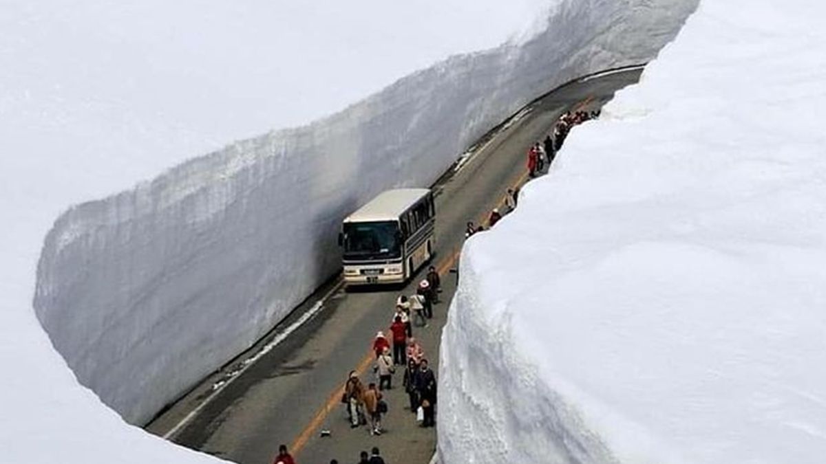Як виглядає найзасніженіша траса у світі зі сніговим покривом товщиною у 6-поверхівку