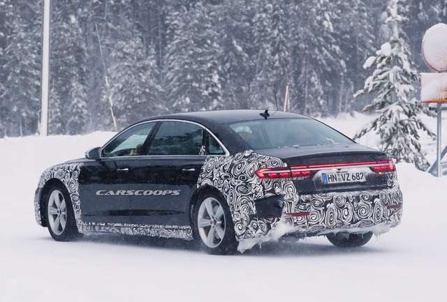 Конкурент Maybach: тест-драйві помітили розкішний Audi A8 Horch - фото 443981