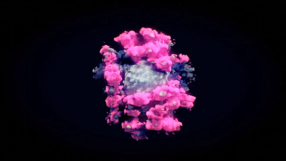 3D-зображення коронавірусу - фото 1