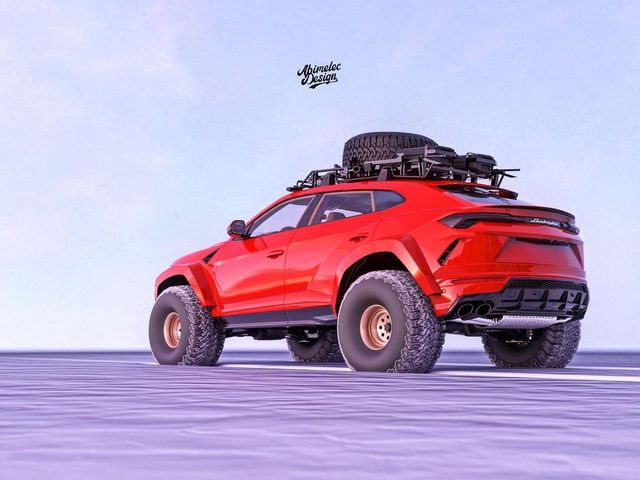 Lamborghini Urus перетворили на всюдихід для Арктики: круті фото - фото 444946