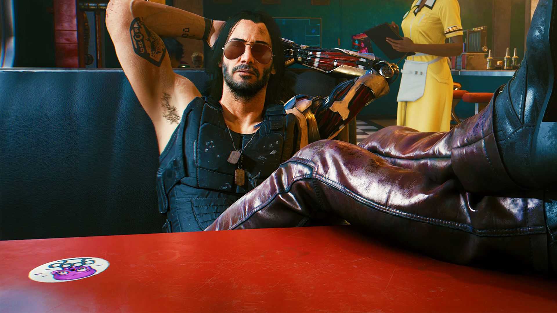 У Cyberpunk 2077 попросили гравців не займатися сексом з персонажем Кіану Рівза