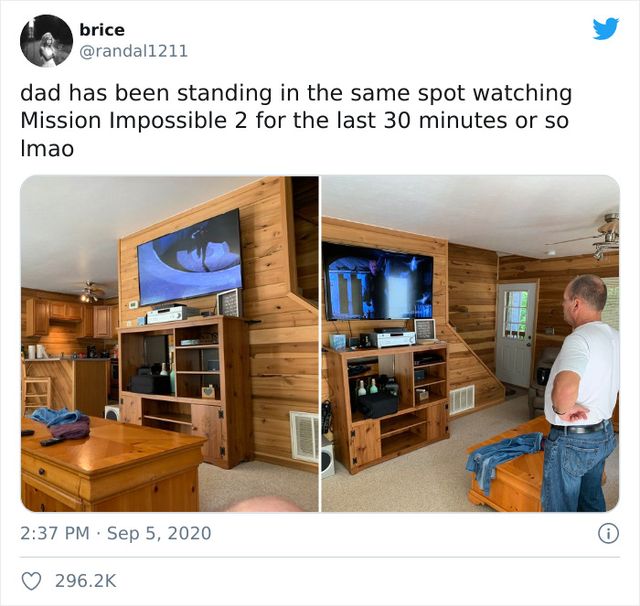 Як дивляться телевізор усі татусі: кумедні фото - фото 445744