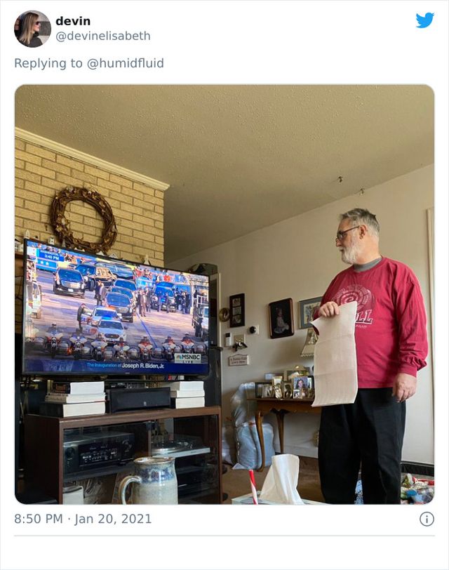 Як дивляться телевізор усі татусі: кумедні фото - фото 445753