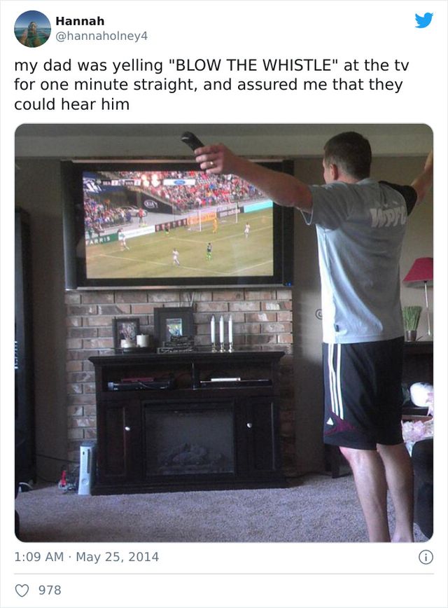 Як дивляться телевізор усі татусі: кумедні фото - фото 445757