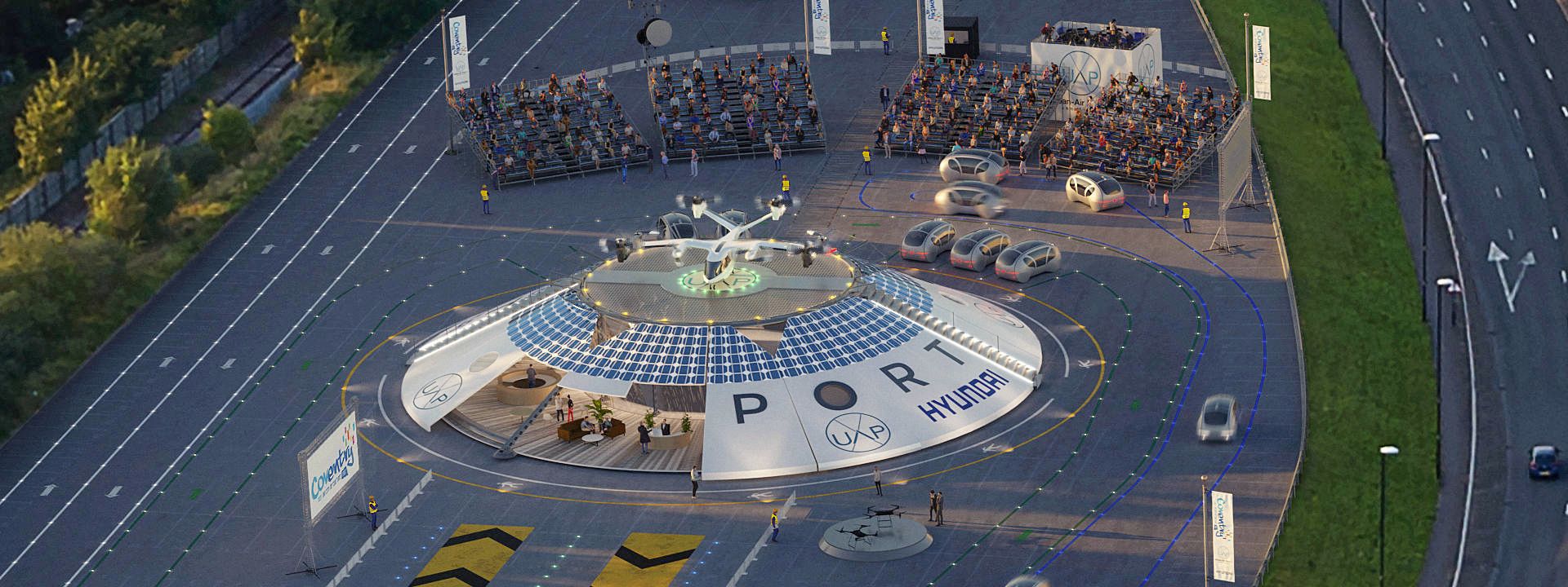 У Британії з'явиться перший у світі порт для повітряних таксі та дронів: відео