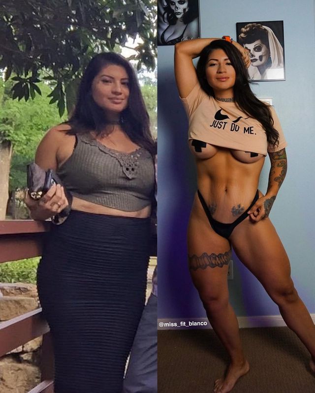 Надто товста: ця дівчина стала гарячою фітоняшкою після розлучення (18+) - фото 445965