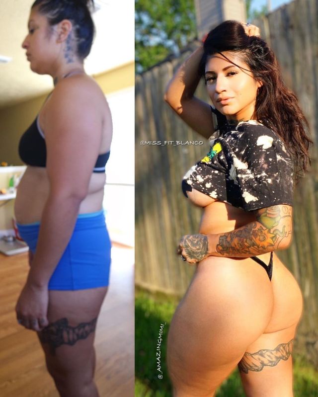 Надто товста: ця дівчина стала гарячою фітоняшкою після розлучення (18+) - фото 445968