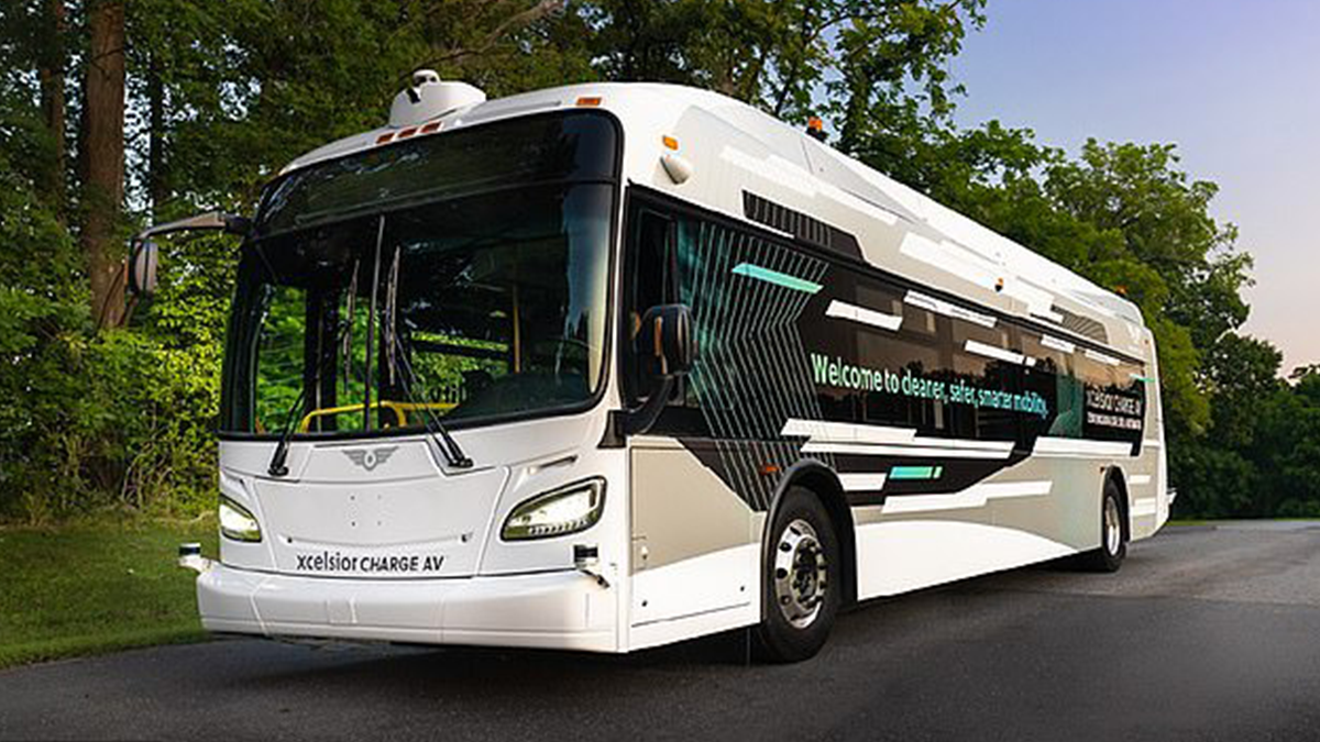 У США створили безпілотний електричний автобус на 40 пасажирів