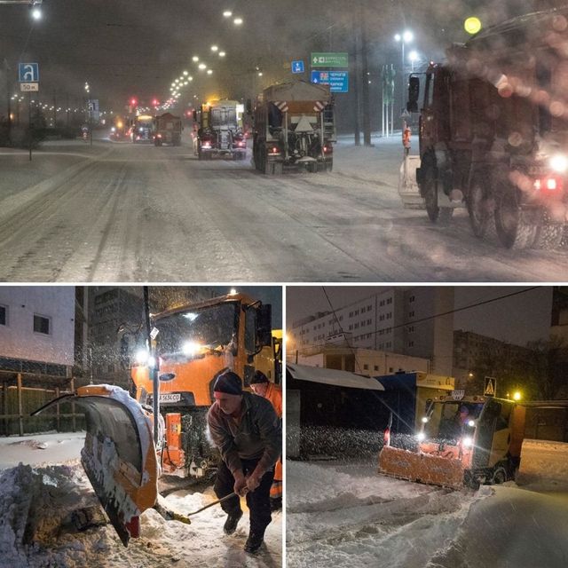 Київ зупинився, там сніжить вже понад 30 годин: фото - фото 447005