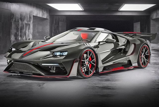Mansory представила 710-сильний Ford GT з кузовом з карбону - фото 447034