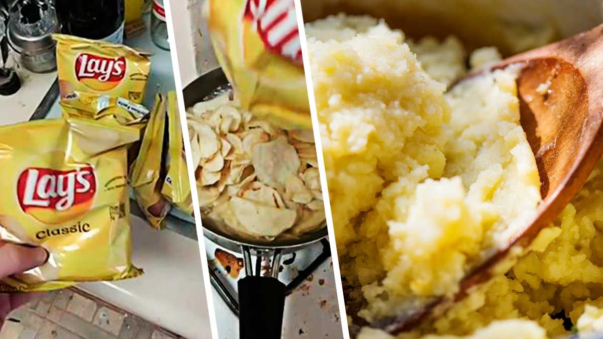 Як зробити картопляне пюре з чипсів: TikTok захопив новий тренд