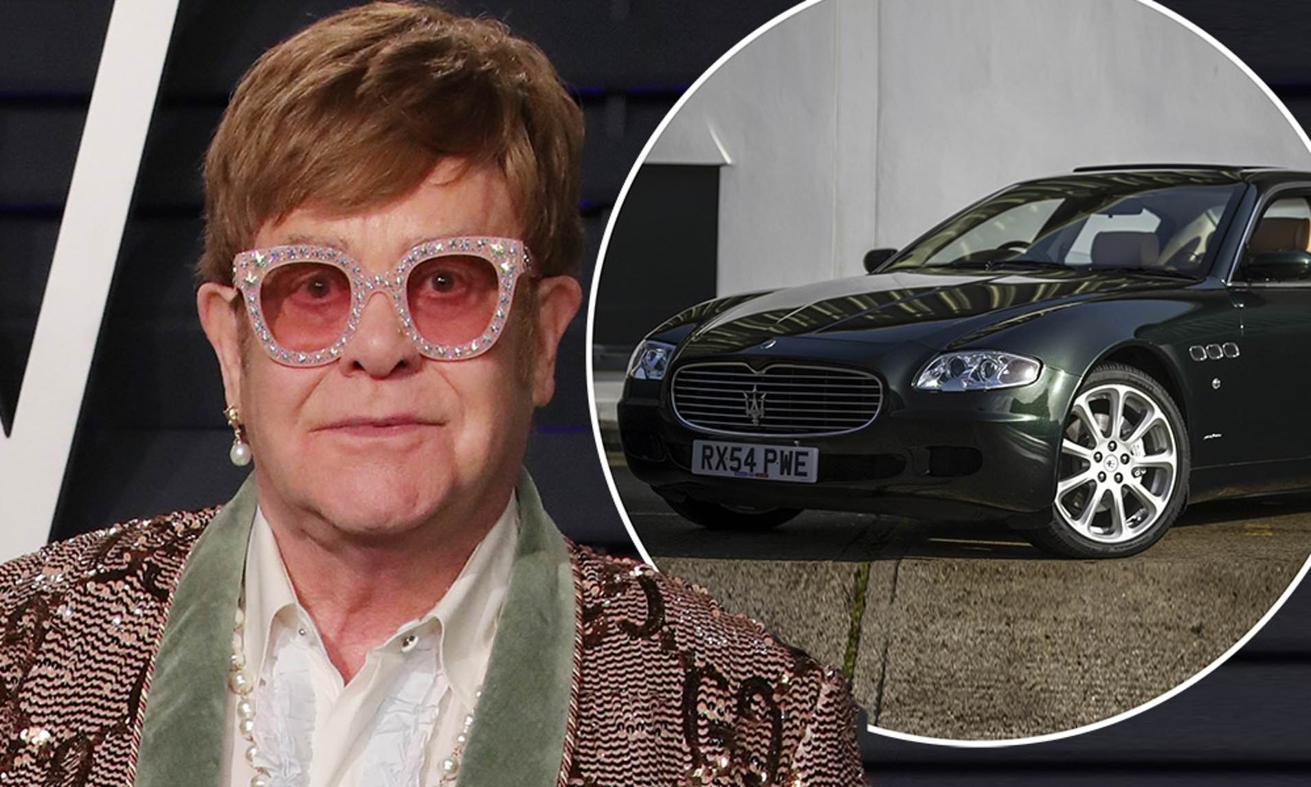 Колекційний Maserati Quattroporte Елтона Джона пустять з молотка