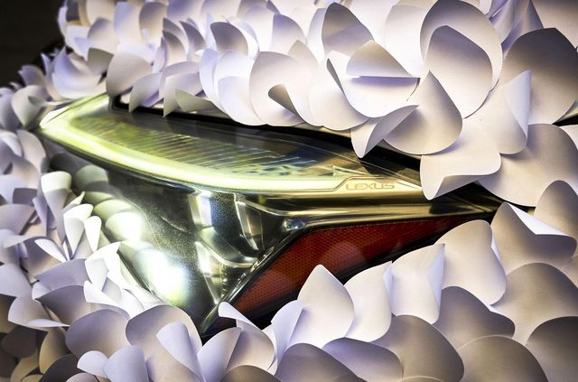 Найкращий подарунок на 14 лютого: Lexus UX перетворили на гігантський букет - фото 447491