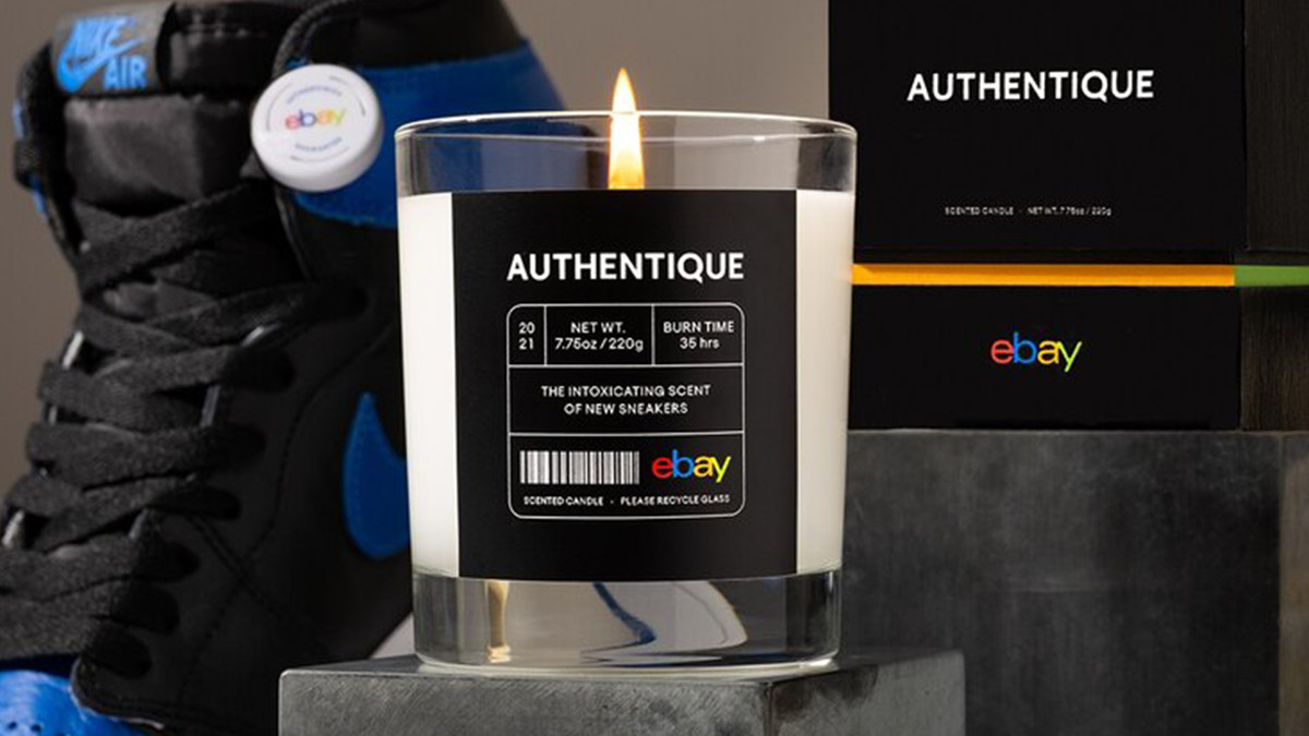 eBay випусти свічку з ароматом нових кросівок - фото 1