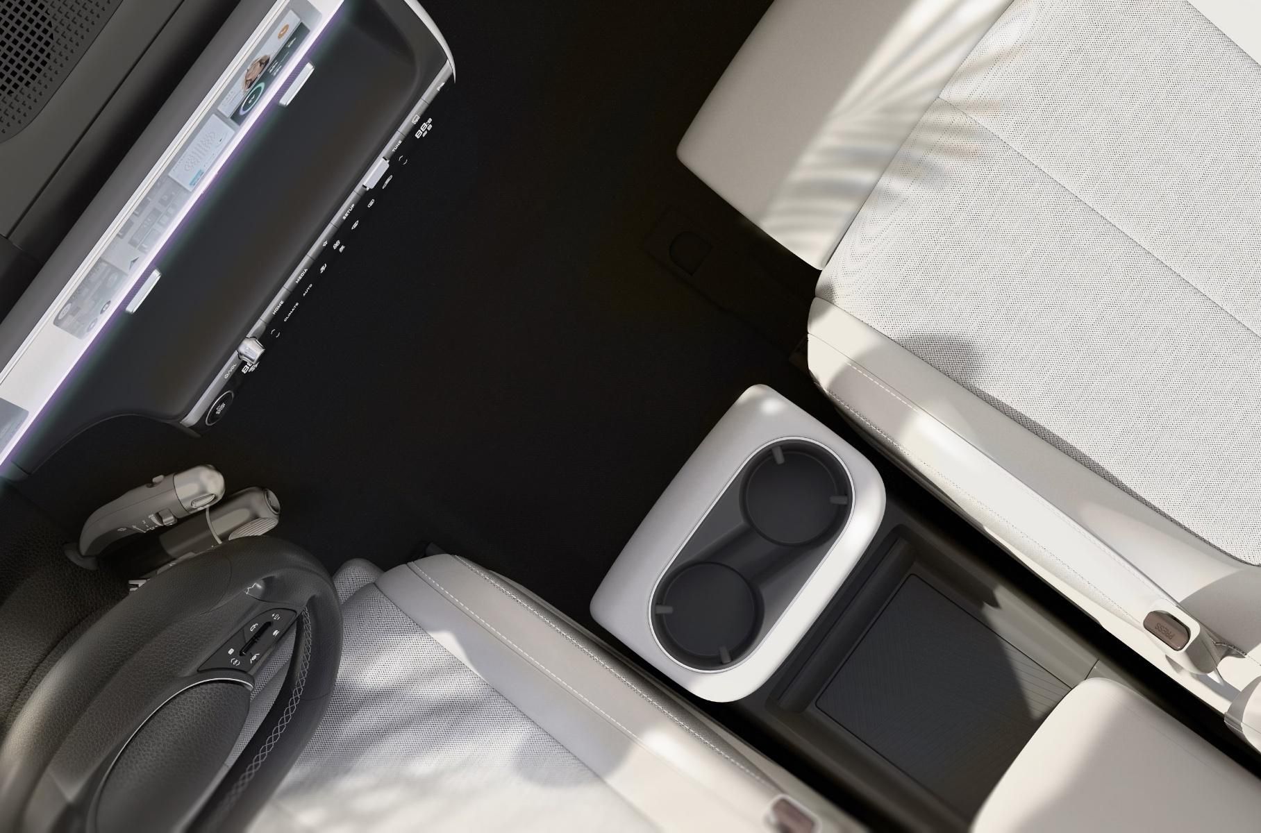 Як виглядає незвичайний салон нового електромобіля Hyundai