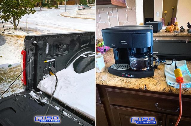 Гібридні Ford F-150 рятують американців під час вимкнення електроенергії - фото 448501