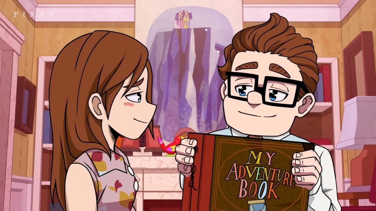 Студія Pixar випустила ремейк мультфільму Вперед і вгору  у стилі аніме