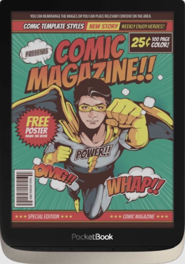 У PocketBook створили електронну книгу з кольоровим екраном - фото 448720