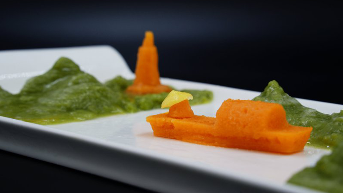 У Сінгапурі роблять кольорові овочі на 3D-принтері: фото