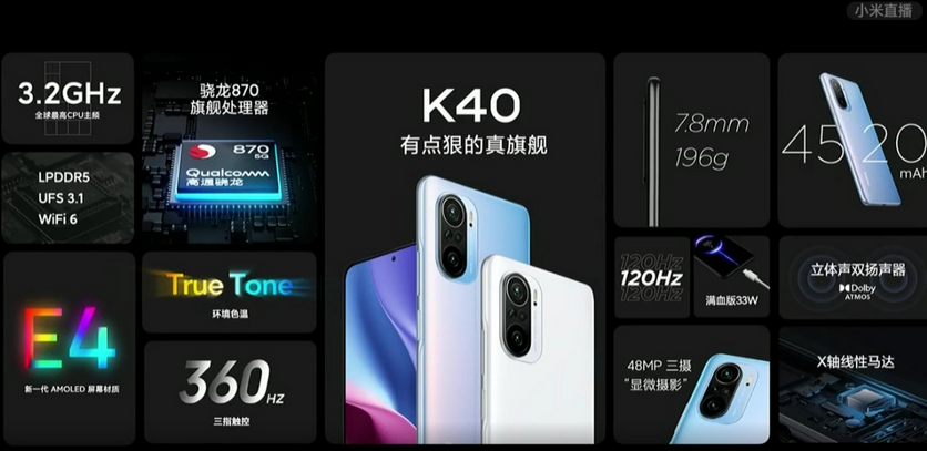 Представлено Redmi K40 Pro – найдешевший смартфон на Snapdragon 888 - фото 449209
