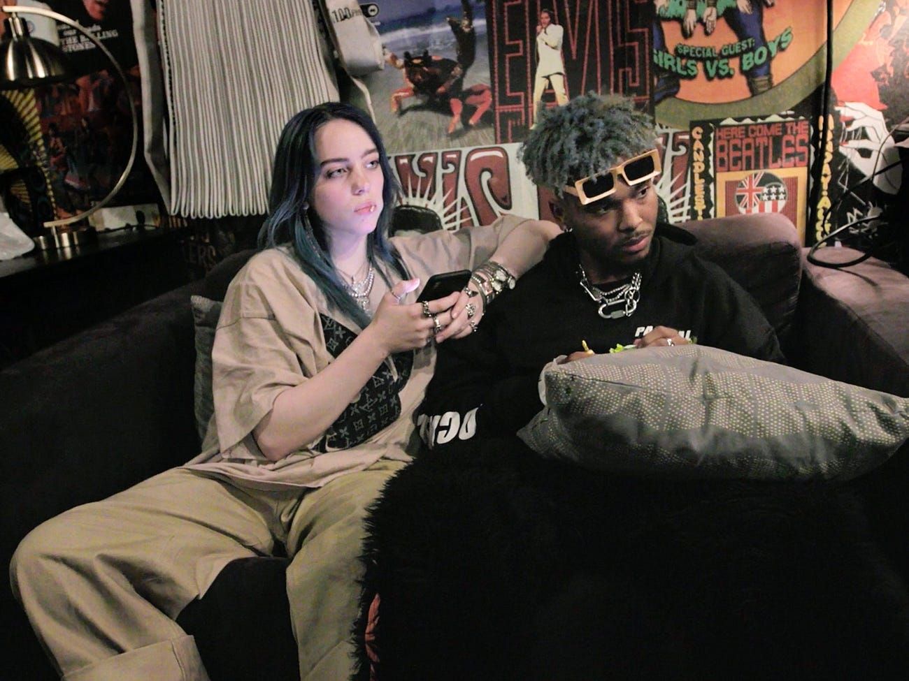 Біллі Айліш і Кью - фото 1