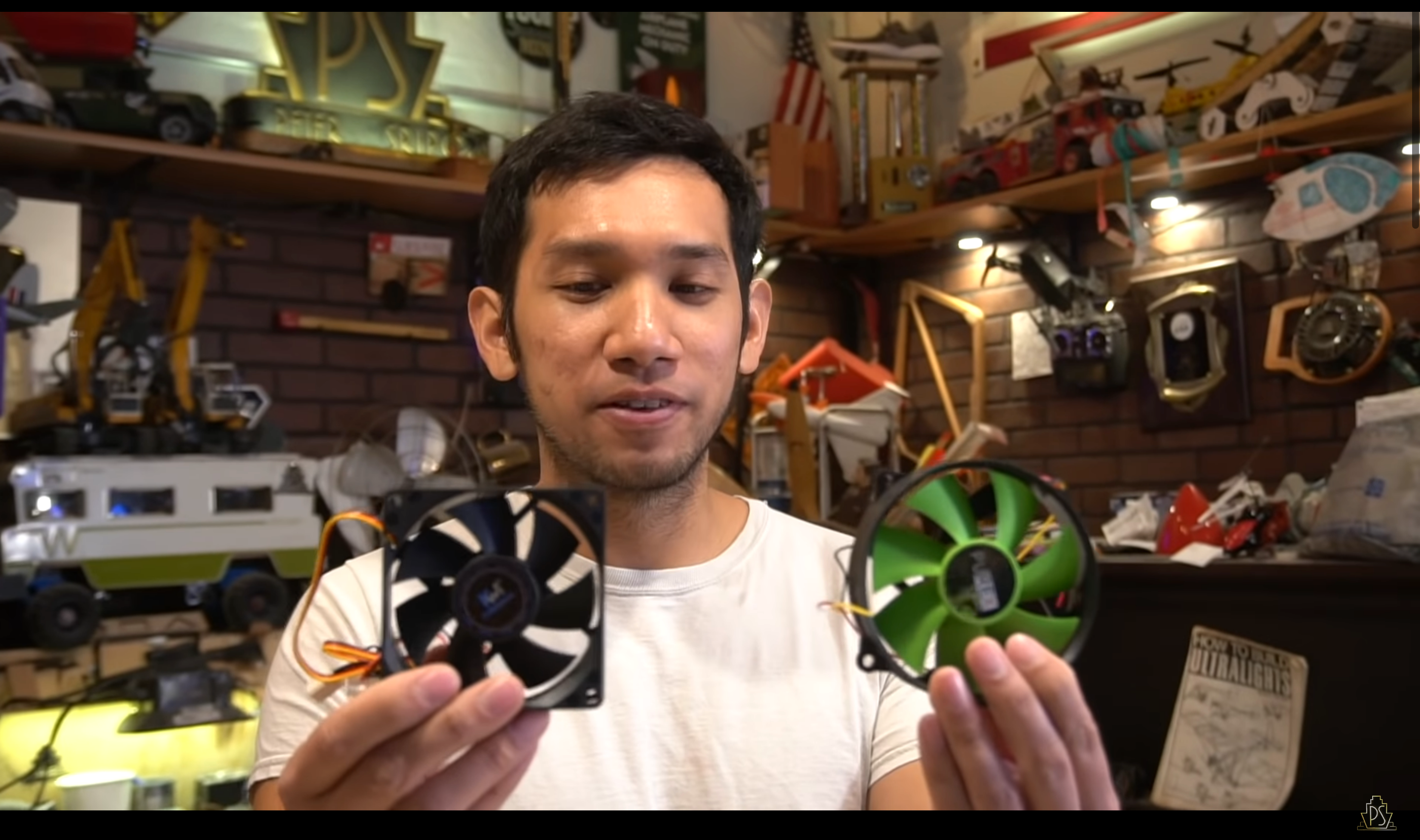 Ентузіаст побудував літачок з кулером від процесора: відео