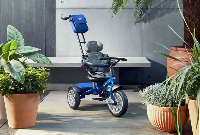 Bentley представила розкішний триколісний велосипед - фото 451171