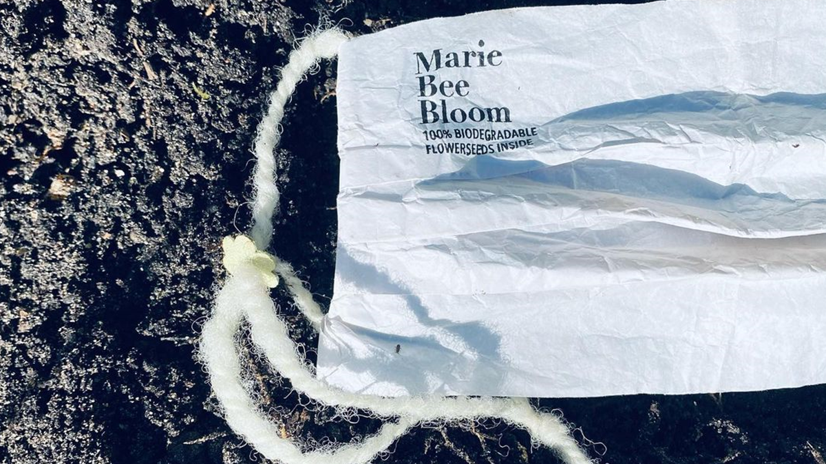 У Нідерландах створили маску, з якої можуть вирости квіти