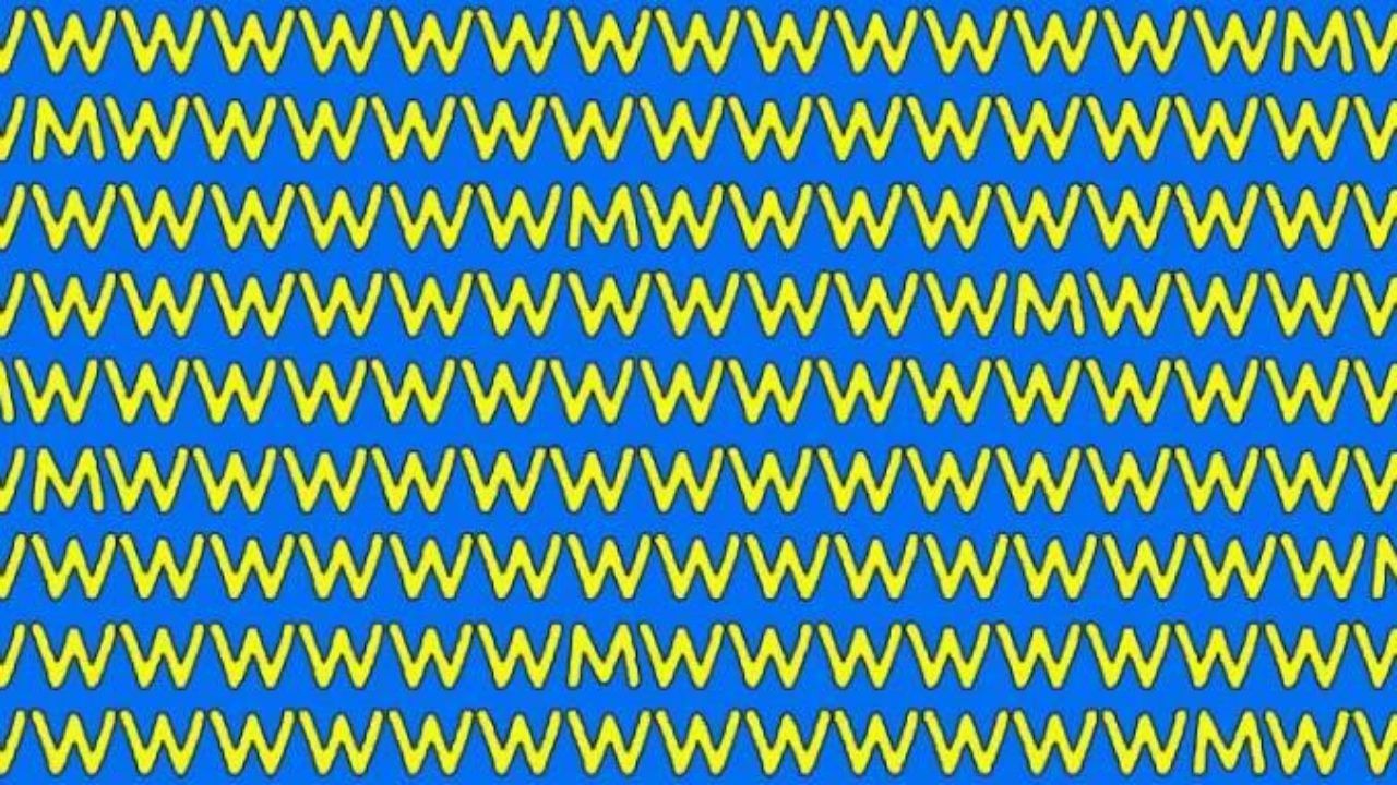 Тест на уважність: знайти всі літери зможе не кожен