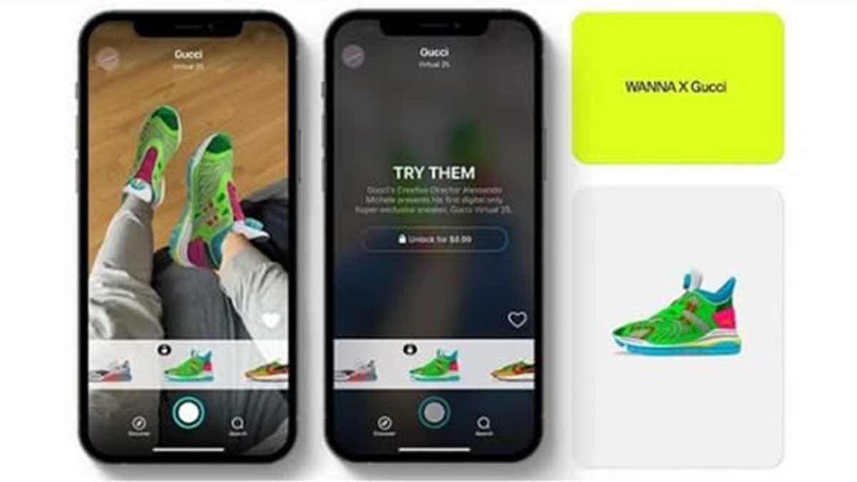 У Gucci випустили оригінальні віртуальні кросівки: відома ціна - фото 1