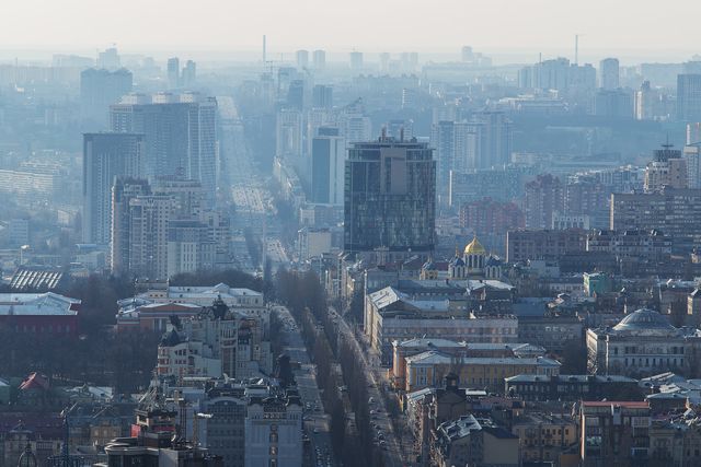 У мережі показали, як виглядає Київ з найвищого хмарочоса України: вражаючі фото - фото 452840